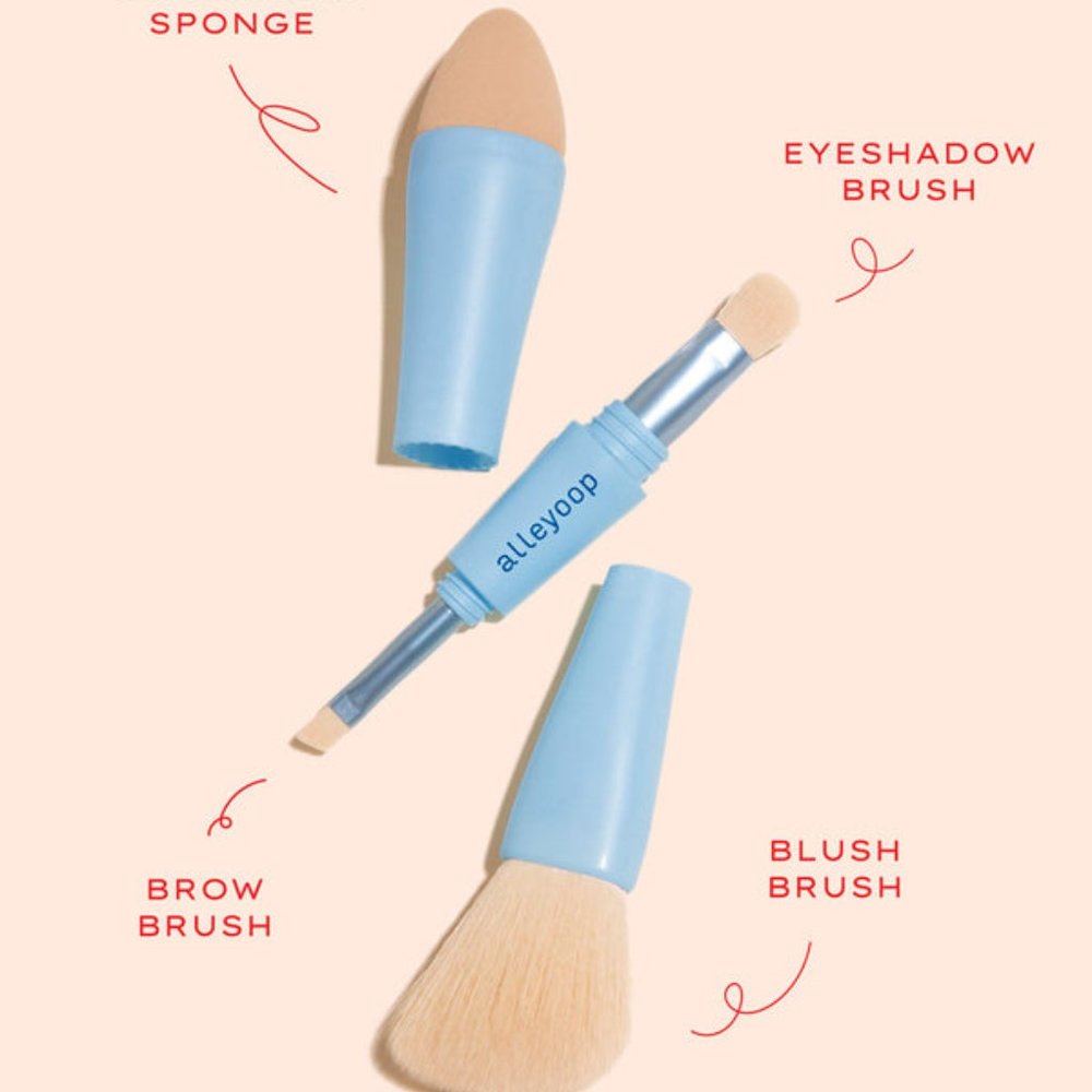 Alleyoop Multi-tasker 4 in 1 Makeup Brush